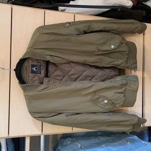 Forest Green Bomber Jacket